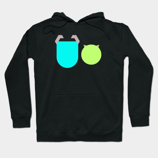 Mike & Sulley Hoodie by Juls Designz